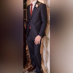 J.Ferrar Dark Blue Suit